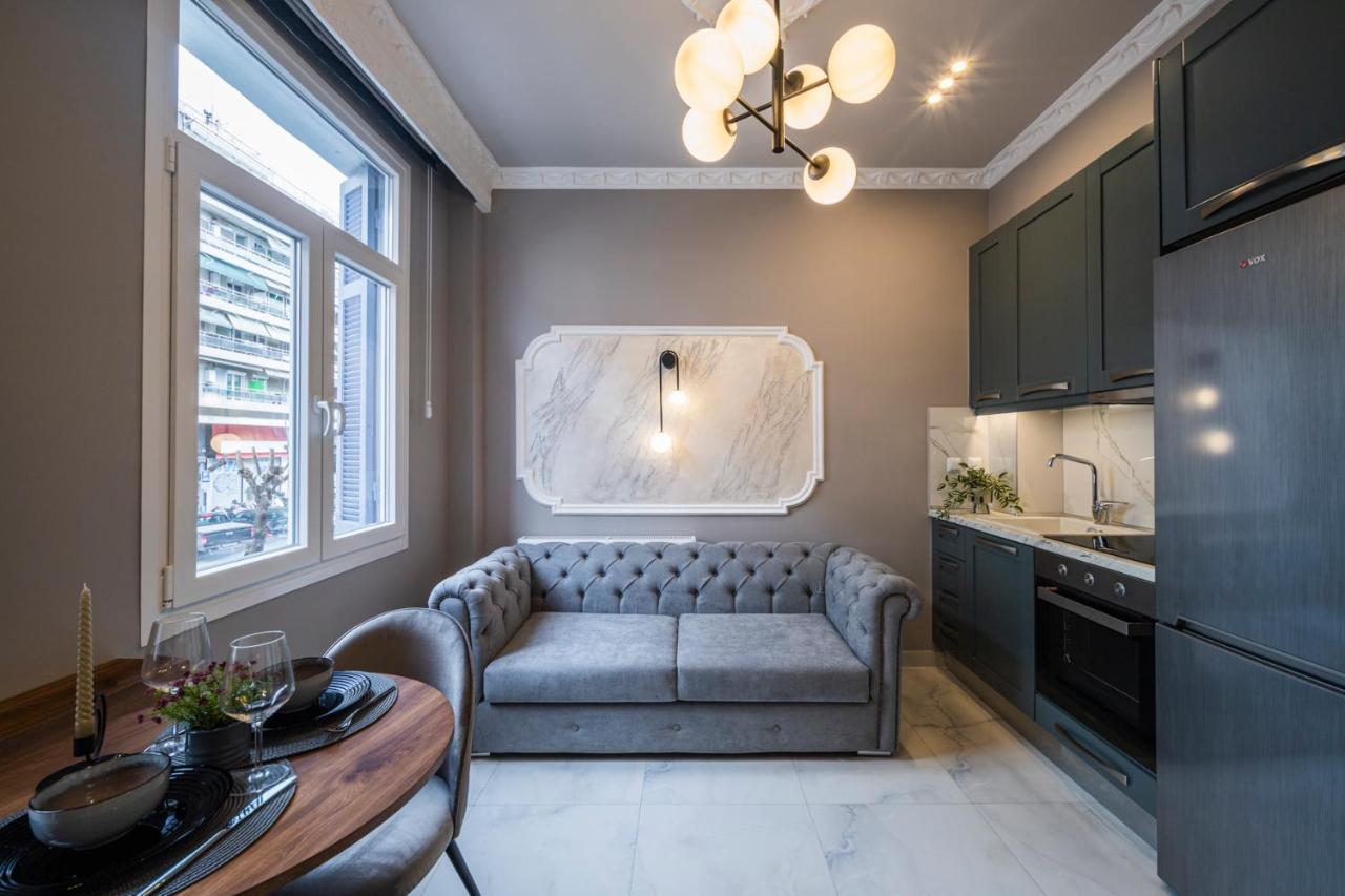Ferienwohnung Luxliving Agiou Dimitriou Thessaloniki Exterior foto