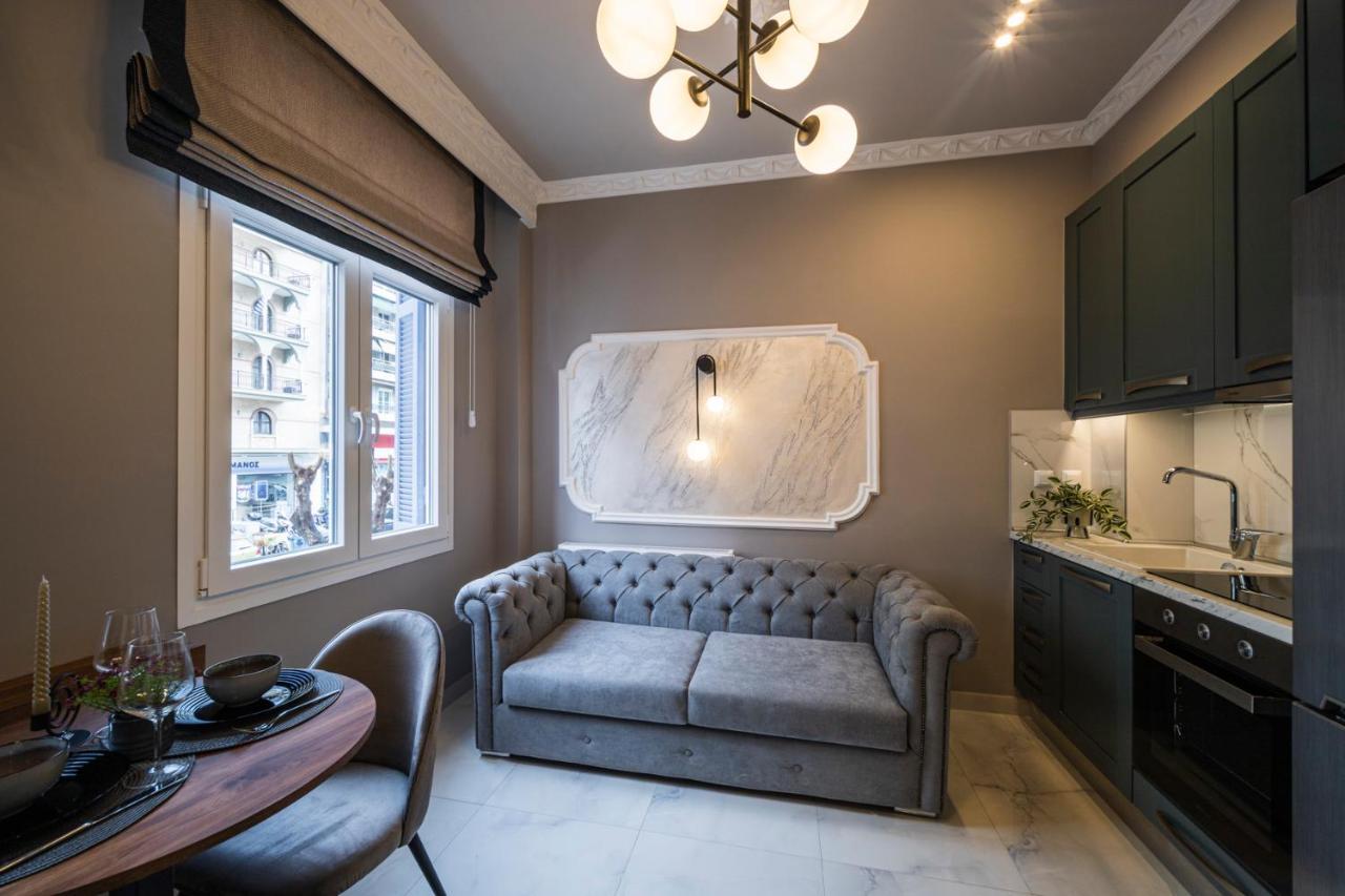 Ferienwohnung Luxliving Agiou Dimitriou Thessaloniki Exterior foto