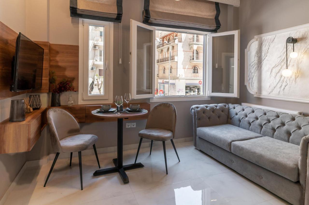 Ferienwohnung Luxliving Agiou Dimitriou Thessaloniki Exterior foto